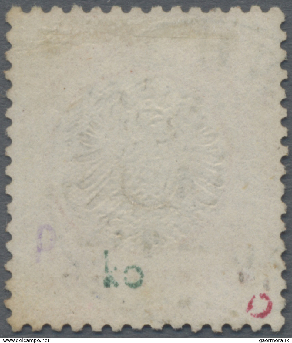 Deutsches Reich - Brustschild: 1872 Großer Schild 2 Kr. Orange Mit Altem Thurn- - Used Stamps