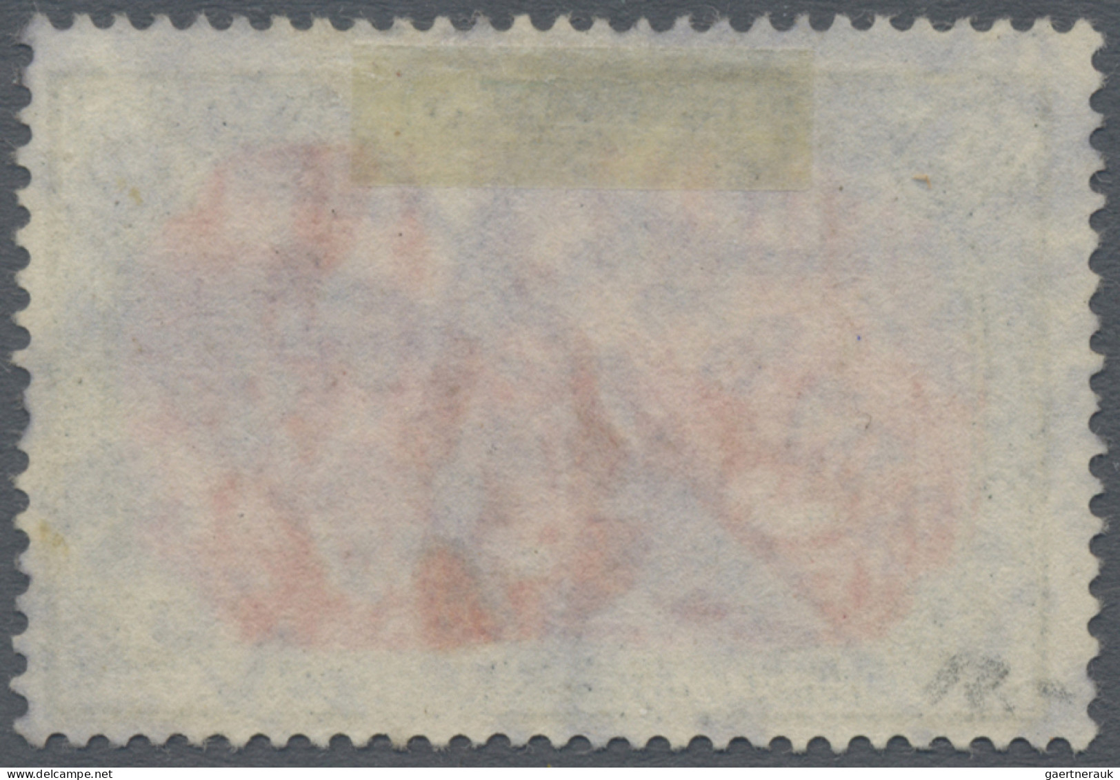 Deutsches Reich - Germania: 1900, 5 M., Grünschwarz/bräunlichkarmin, Type I, Nac - Used Stamps