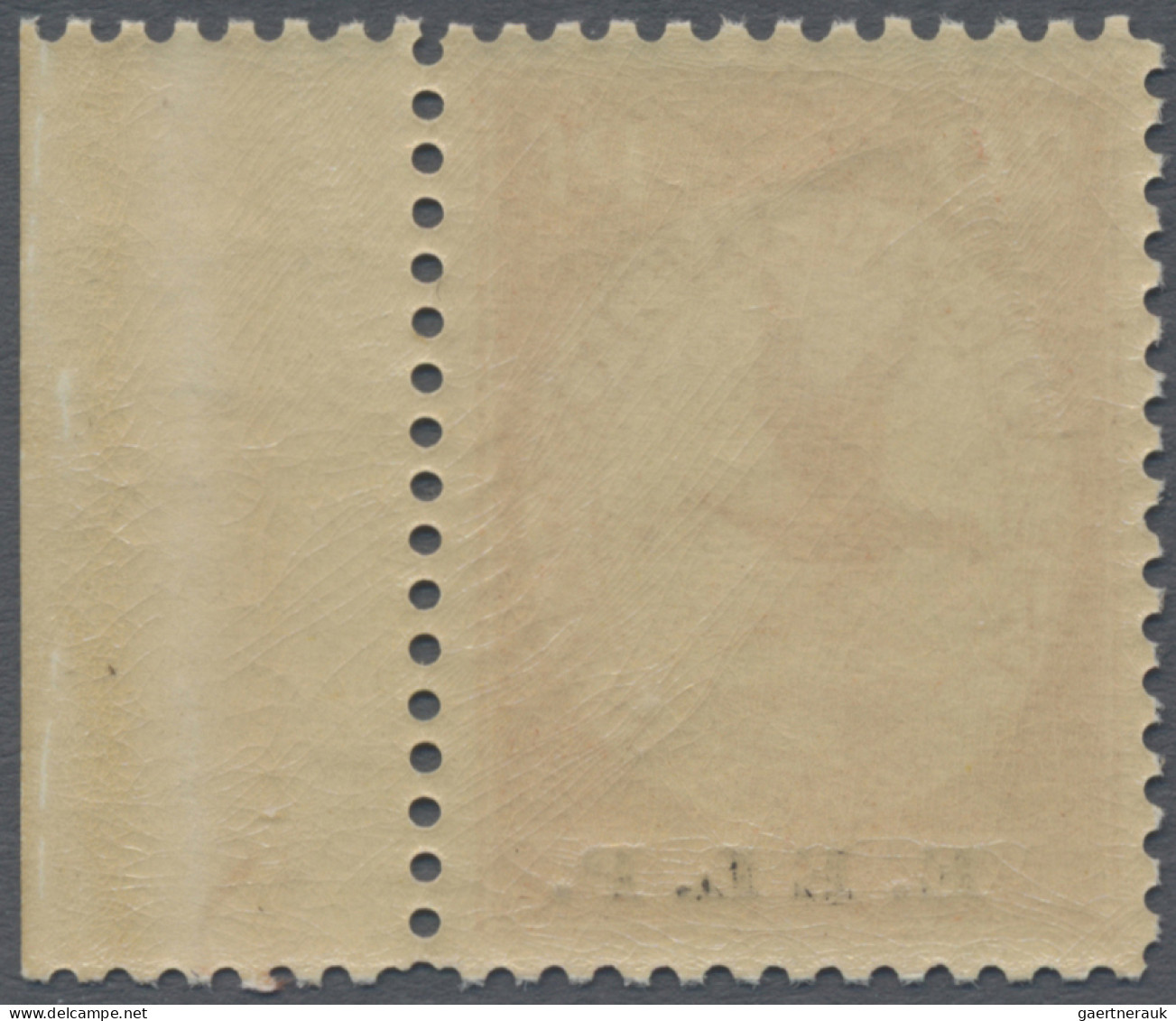 Deutsches Reich - Germania: 1912, Flugpost Rhein/Main, 20 Pf. Mit Aufdruck "E.EL - Unused Stamps