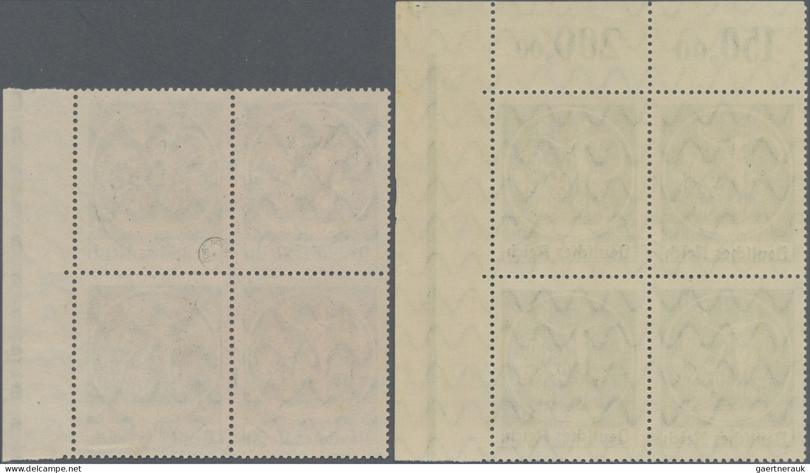 Deutsches Reich - Inflation: 1920, Bayern Abschiedsserie Mit Aufdruck Deutsches - Used Stamps