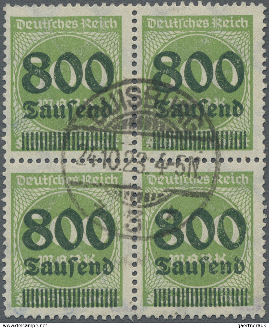 Deutsches Reich - Inflation: 1923, 2. Berliner Ausgabe, 800 Tausend Auf 500 Mark - Usados
