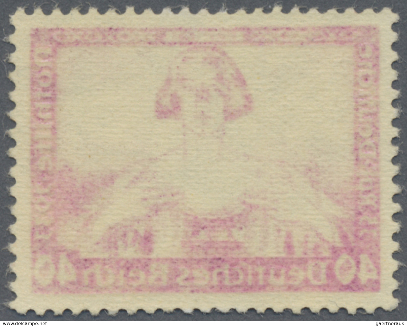 Deutsches Reich - 3. Reich: 1933, Nothilfe 40 + 35 Pf Wagner, Der Höchstwert Gut - Unused Stamps