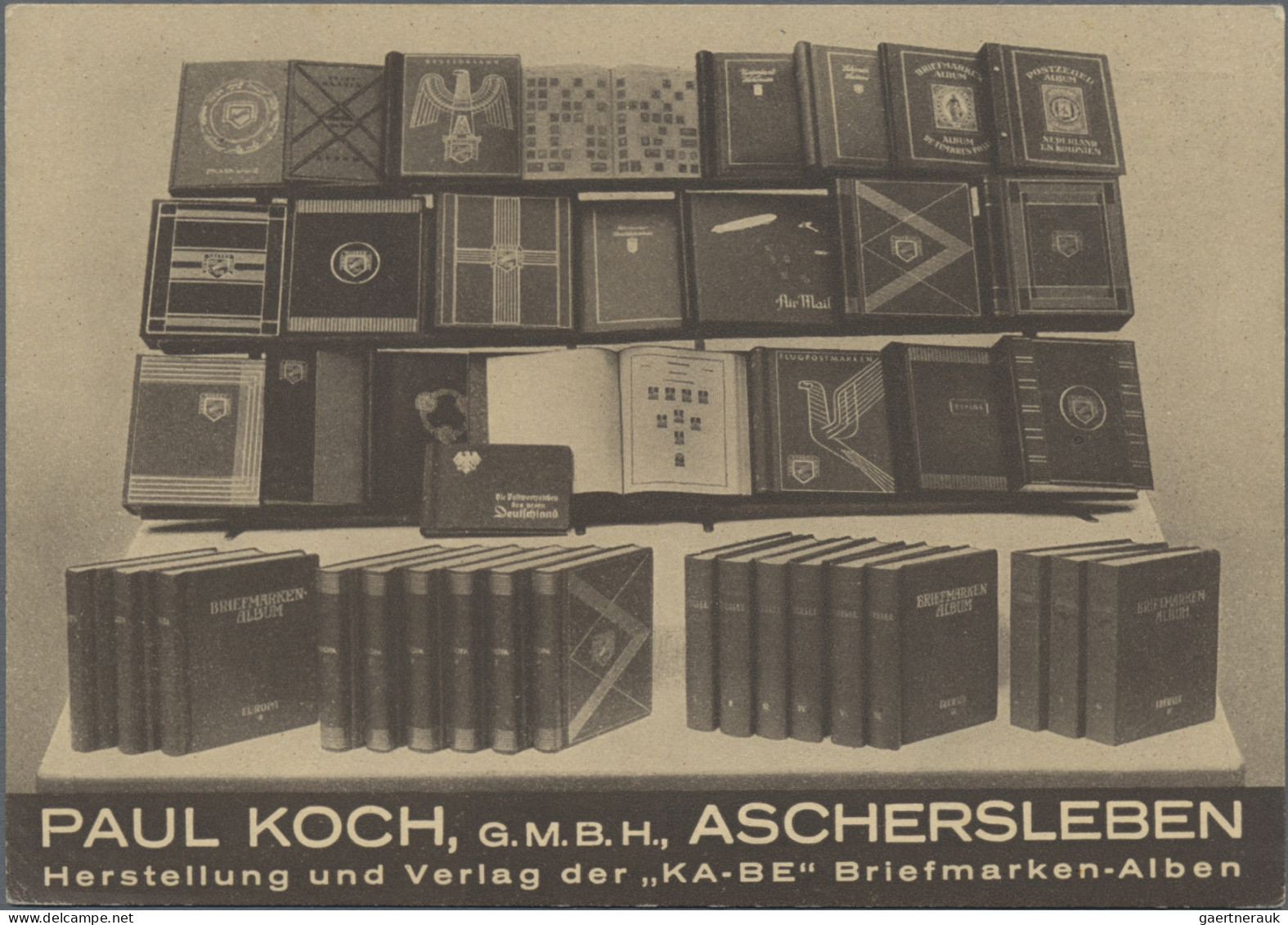 Deutsches Reich - 3. Reich: 1937, 3 Pfg. Hindenburg Mit Privatem Überdruck: Schö - Briefe U. Dokumente