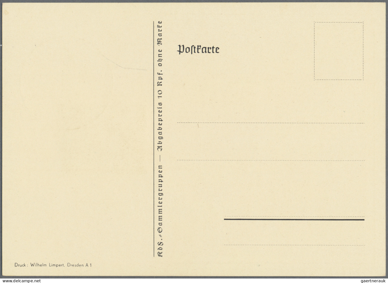 Deutsches Reich - 3. Reich: 1940, WHW 3 - 40 Pf, kompletter Satz von 9 Werten je