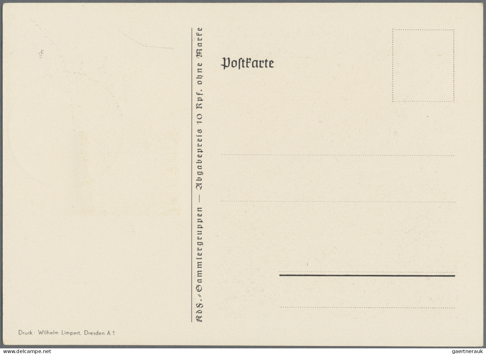 Deutsches Reich - 3. Reich: 1940, WHW 3 - 40 Pf, kompletter Satz von 9 Werten je