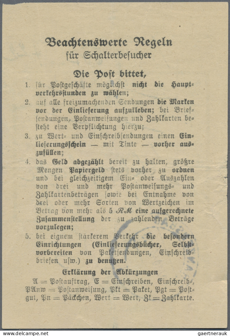 Deutsches Reich - 3. Reich: 1943, 15 (+10) Pfg Heldengedanktag (I), UNGEZÄHNTES - Briefe U. Dokumente