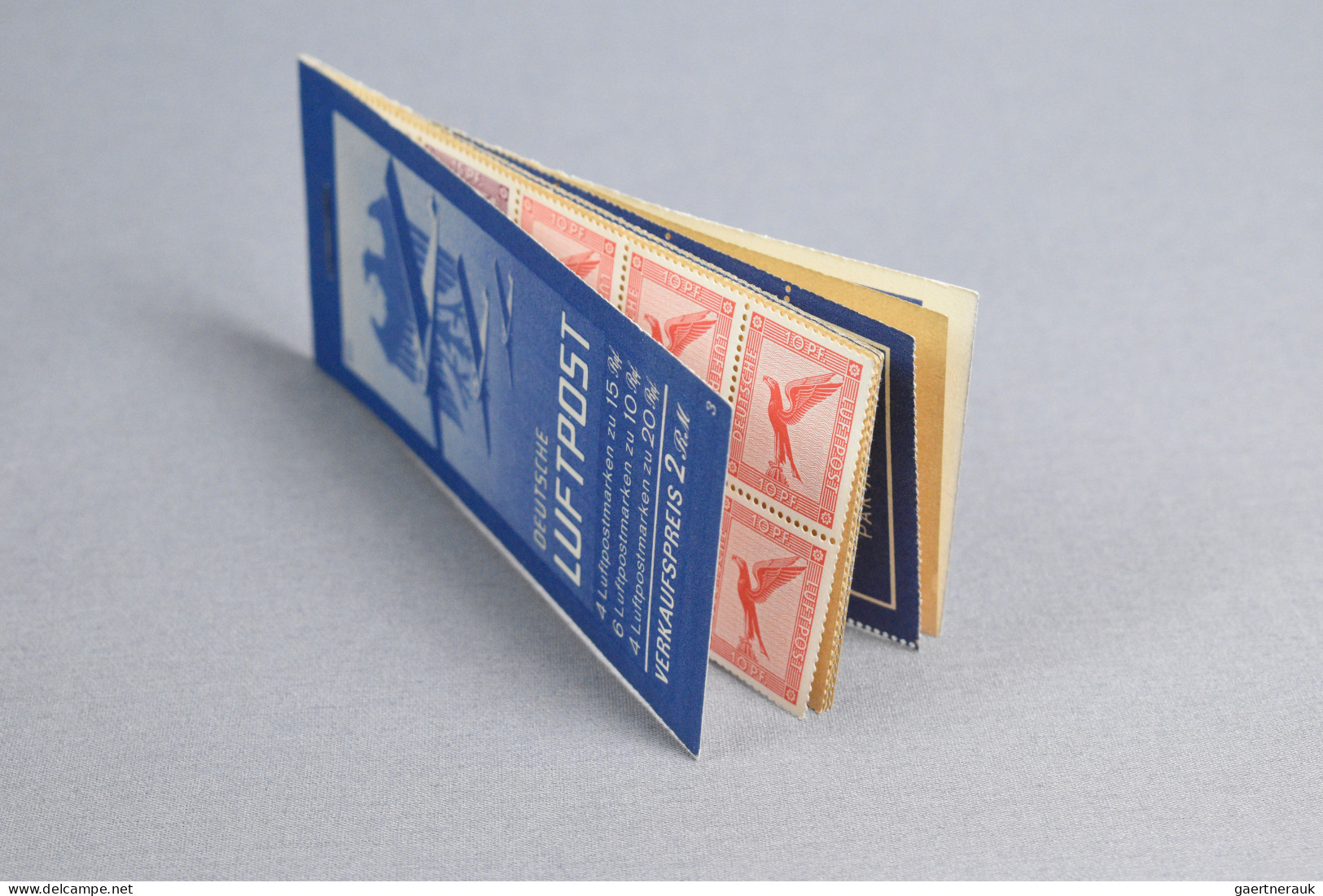 Deutsches Reich - Markenheftchen: 1931, Flugpost-Markenheftchen Mit ONr.3 Postfr - Postzegelboekjes