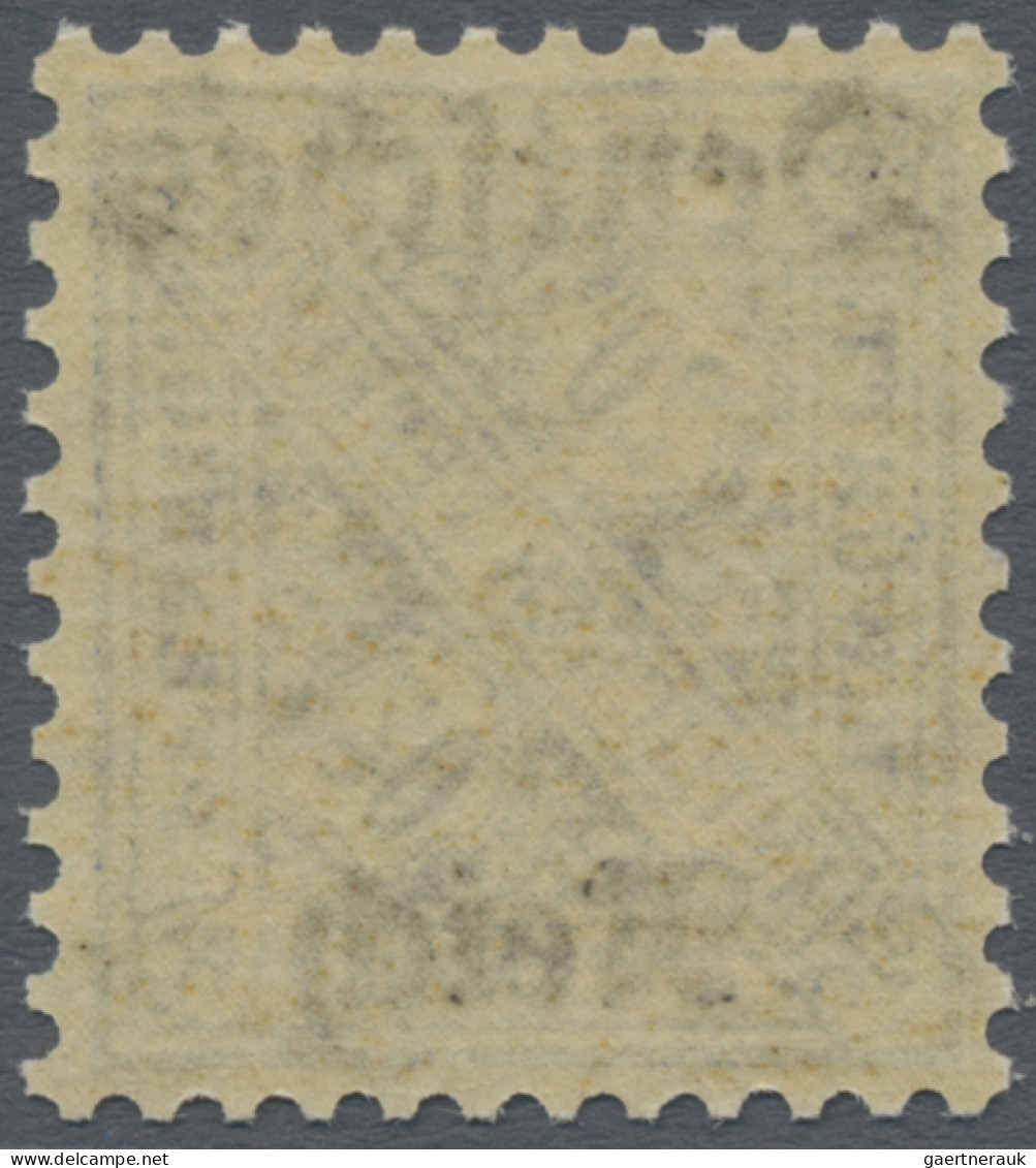 Deutsches Reich - Dienstmarken: 1920, Ziffern In Schildern ("Amtlicher Verkehr") - Dienstzegels