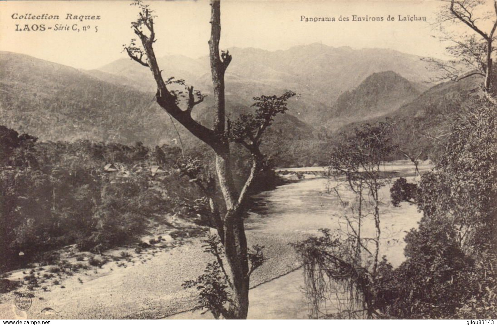 Laos, Panorama Des Environs De Laichau - Laos