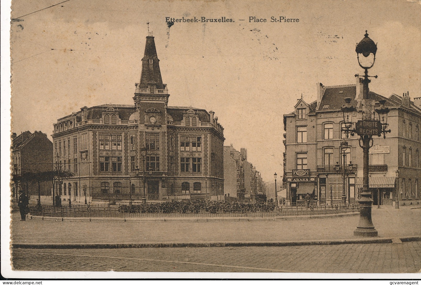 ETTERBEEK  PLACE  ST.PIERRE  2 SCANS - Etterbeek