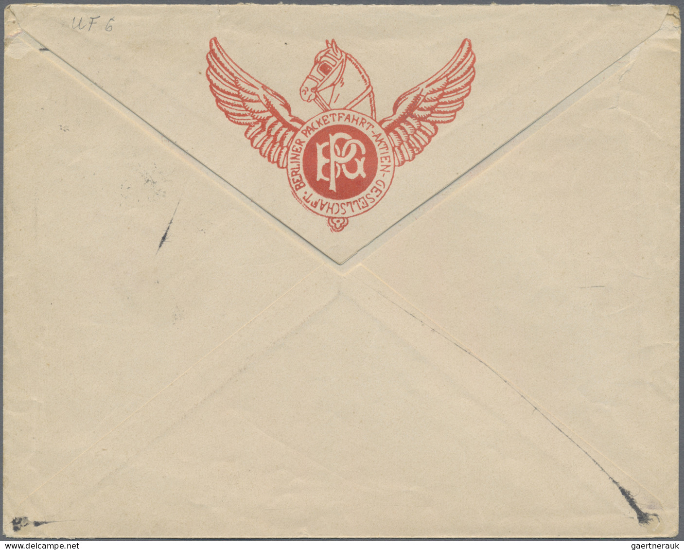 Deutsches Reich - Privatpost (Stadtpost): BERLIN: 1896 - 1903 Packetfahrt, Sonde - Private & Local Mails