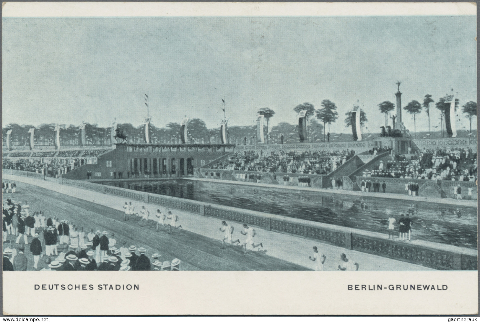 Deutsches Reich - Privatganzsachen: 1913, 5 Pf. Germania Berlin-Grunewald, Deuts - Sonstige & Ohne Zuordnung