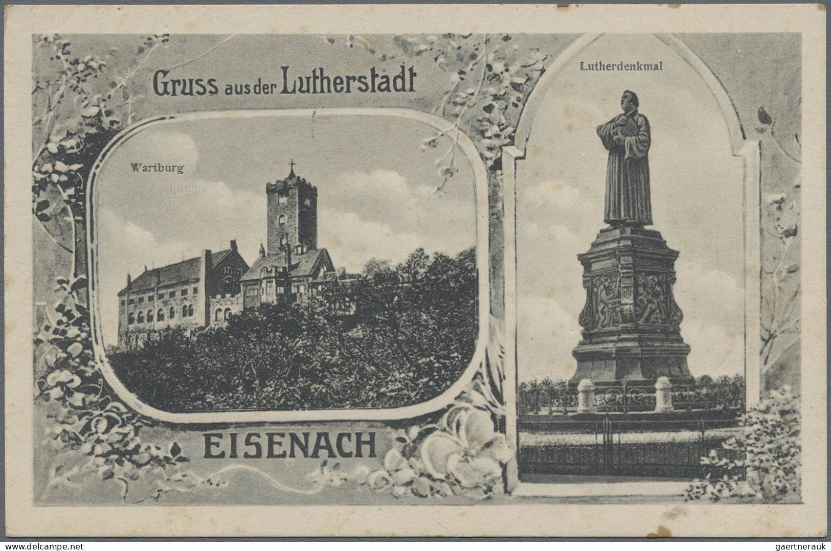 Deutsches Reich - Privatganzsachen: 1921/1922, Drei Privatganzsachenkarten "Luth - Autres & Non Classés