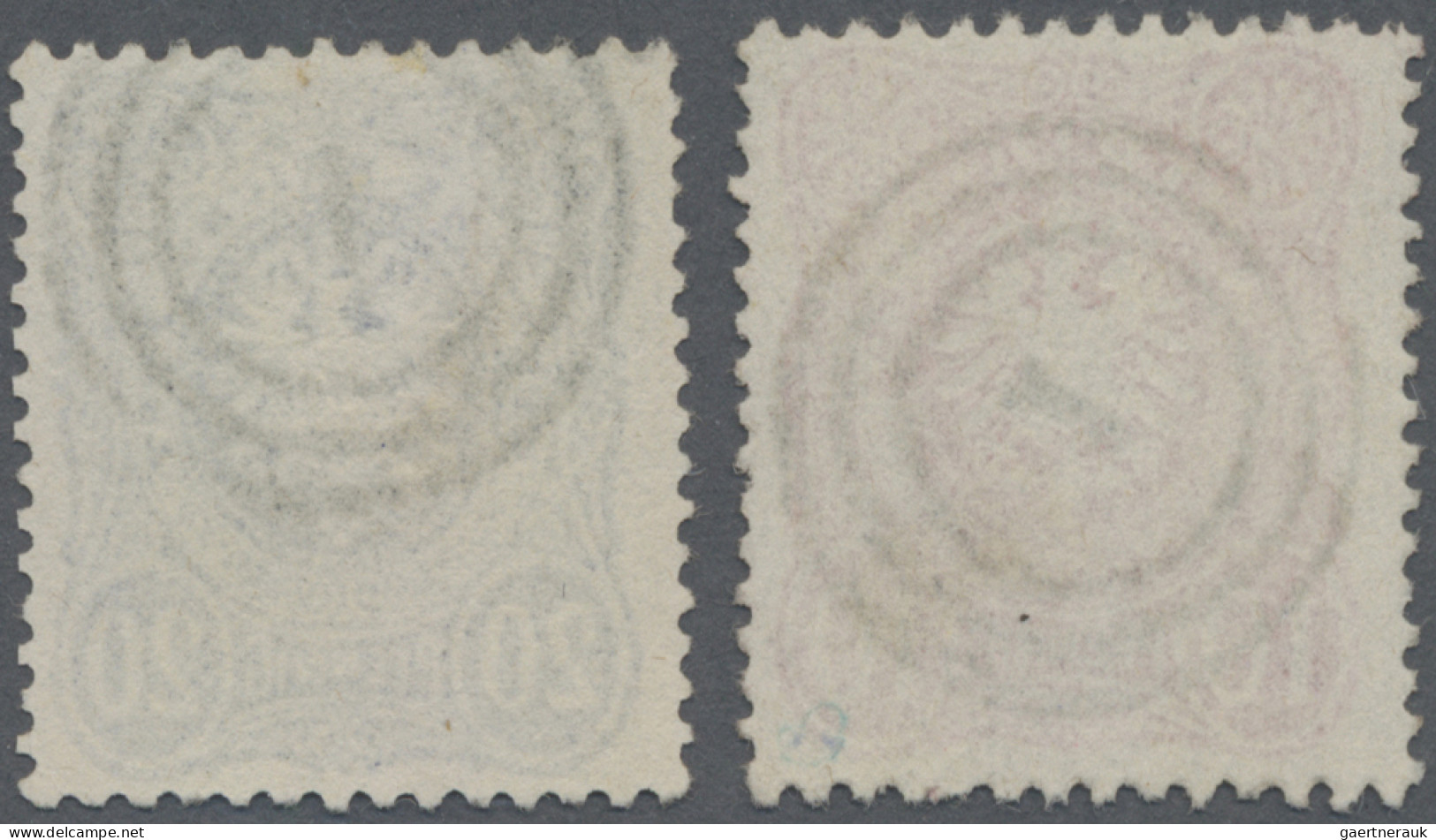 Deutsches Reich - Stempel: 1880, 10 Pf Und 20 Pf, Zwei Einzelwerte Je Sauber, Kl - Maschinenstempel (EMA)