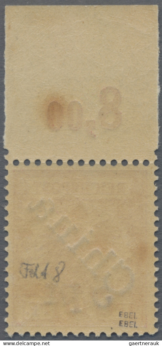 Deutsche Post In China: 1900, 5 Pf Auf 10 Pf Krone/Adler Mit Diagonalem Aufdruck - Cina (uffici)