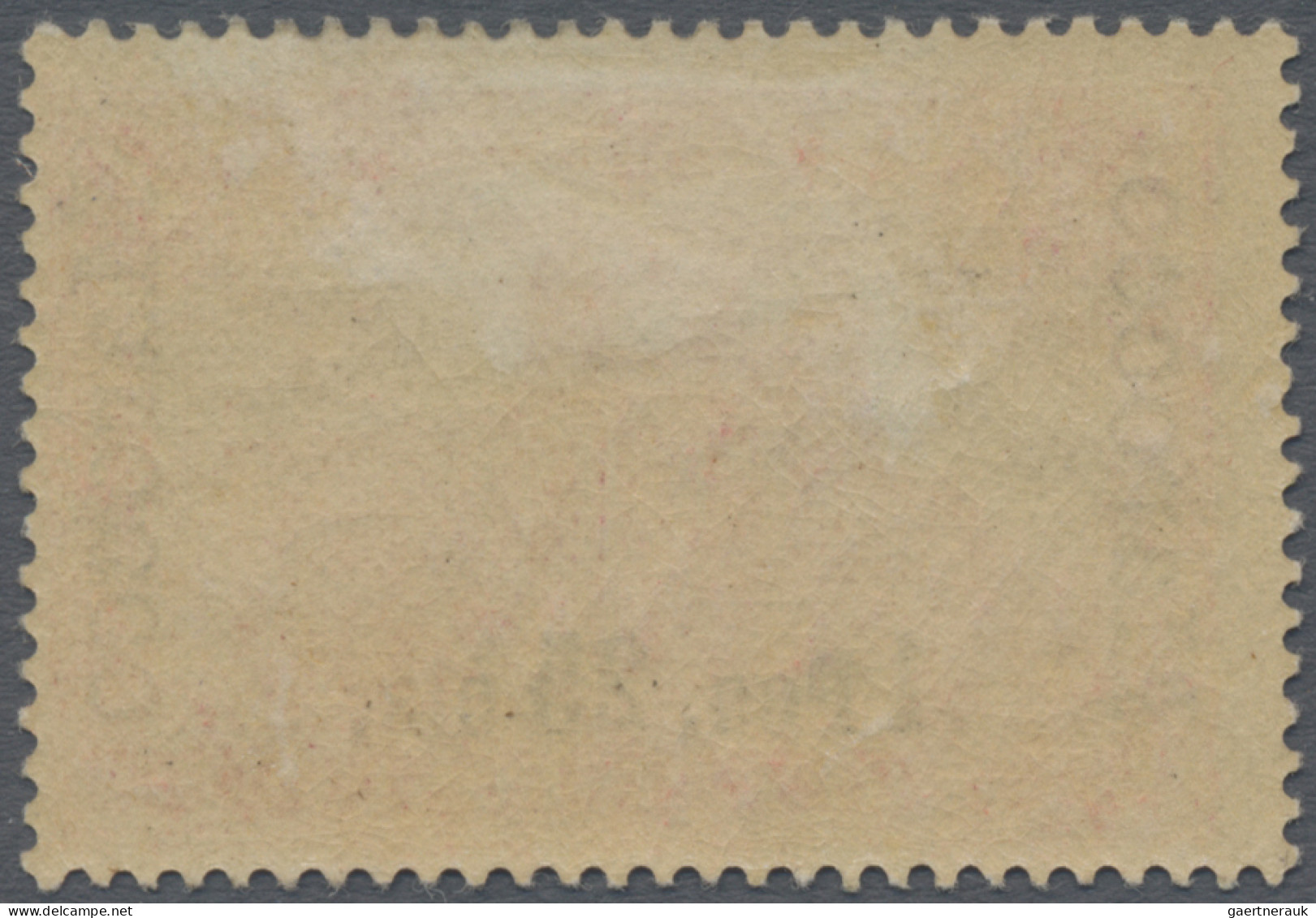 Deutsche Post In Marokko: 1900, Freimarke 1 P 25 C Auf 1 M Rot Mit Aufdrucktype - Morocco (offices)