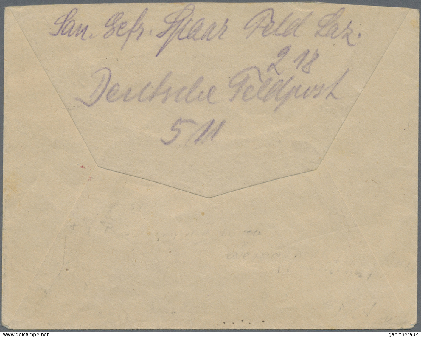 Militärmission: 1917/18, Vier FP-Belege Mit Stempel JERUSALEM, KONSTANTINOPEL (2 - Deutsche Post In Der Türkei