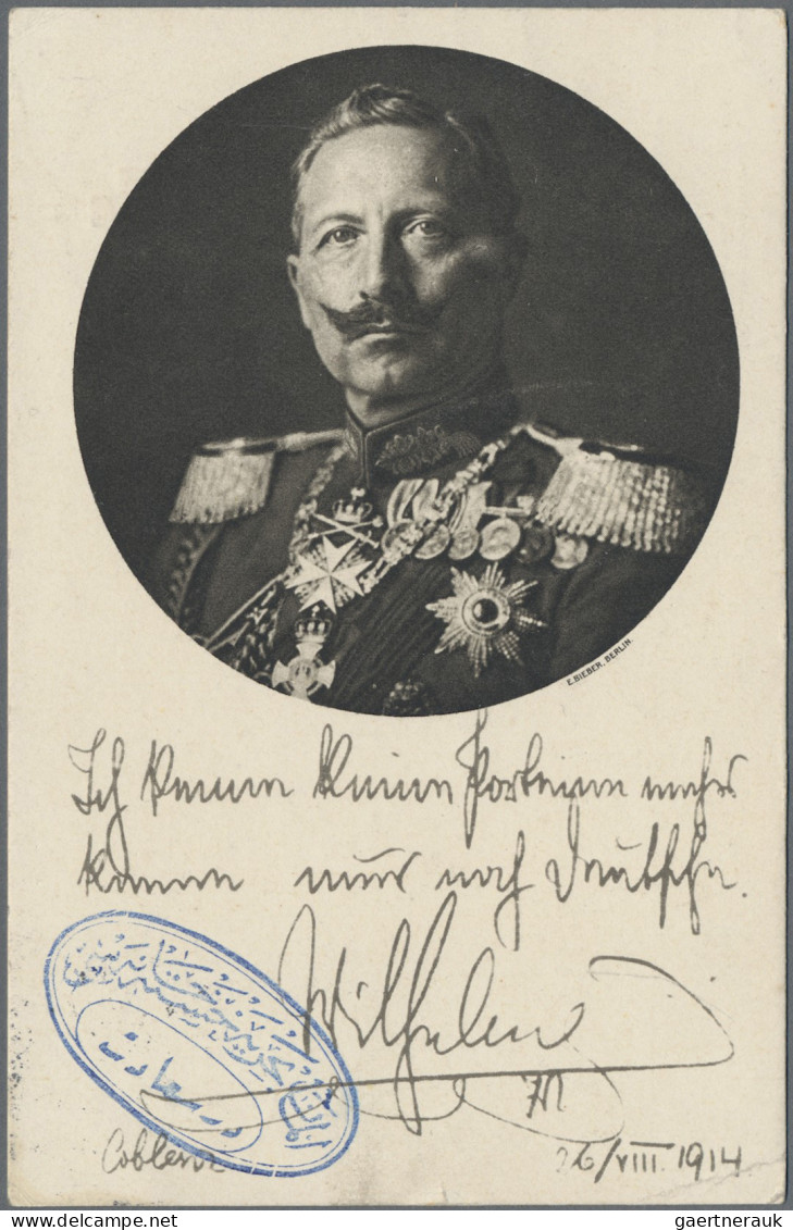 Militärmission: 1917 (15.3.), MSP No. 14 Auf FK-AK Eines Sanitätsmaats Aus Konst - Turkse Rijk (kantoren)