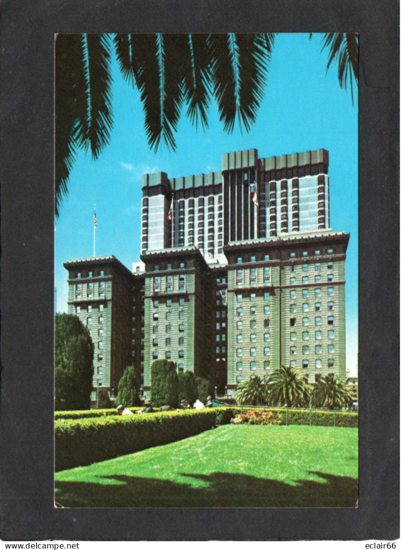 Union Square And St Francis Hotel, San Francisco, California,  Weidner U/B Postcard - San Francisco