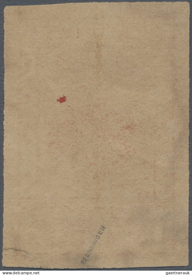 Deutsch-Ostafrika: 1916, WUGA, 1 R. Graurot, Ungebraucht, In üblicher Beschaffen - Duits-Oost-Afrika