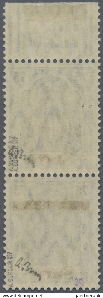 Deutsche Abstimmungsgebiete: Saargebiet: 1920, 75 Pfg. Germania/Sarre, Postfrisc - Unused Stamps