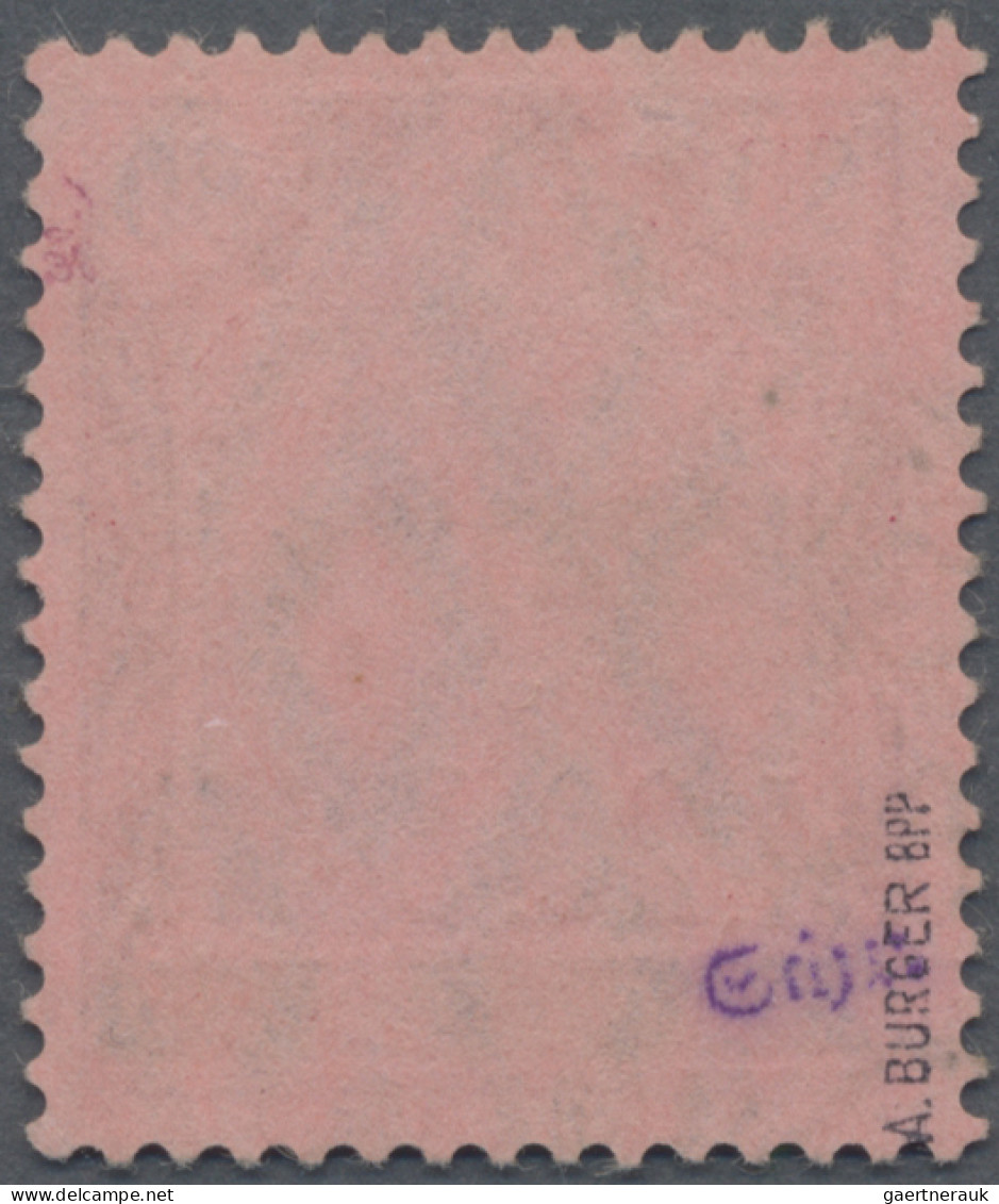 Deutsche Abstimmungsgebiete: Saargebiet: 1920, Freimarke Germania/Sarre 80 Pfg. - Used Stamps