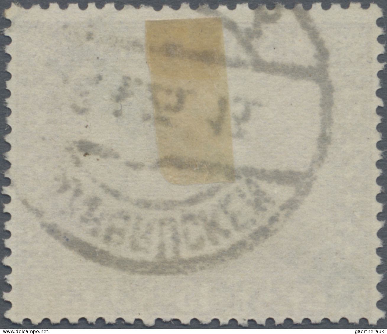 Deutsche Abstimmungsgebiete: Saargebiet - Dienstmarken: 1922, 15 C. Dunkelrötlic - Oficiales