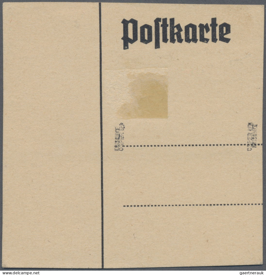 Sudetenland - Reichenberg: 1938, 50 H. Und 2 Kc. Tod Von Masaryk Mit Aufdruck Au - Région Des Sudètes