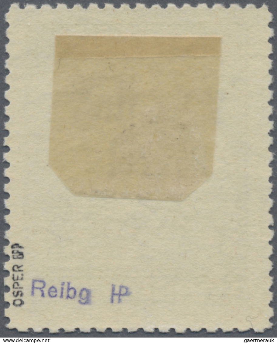 Sudetenland - Reichenberg: 1938, 50 H. Doss Alto Mit Echtem Handstempelaufdruck - Sudetenland