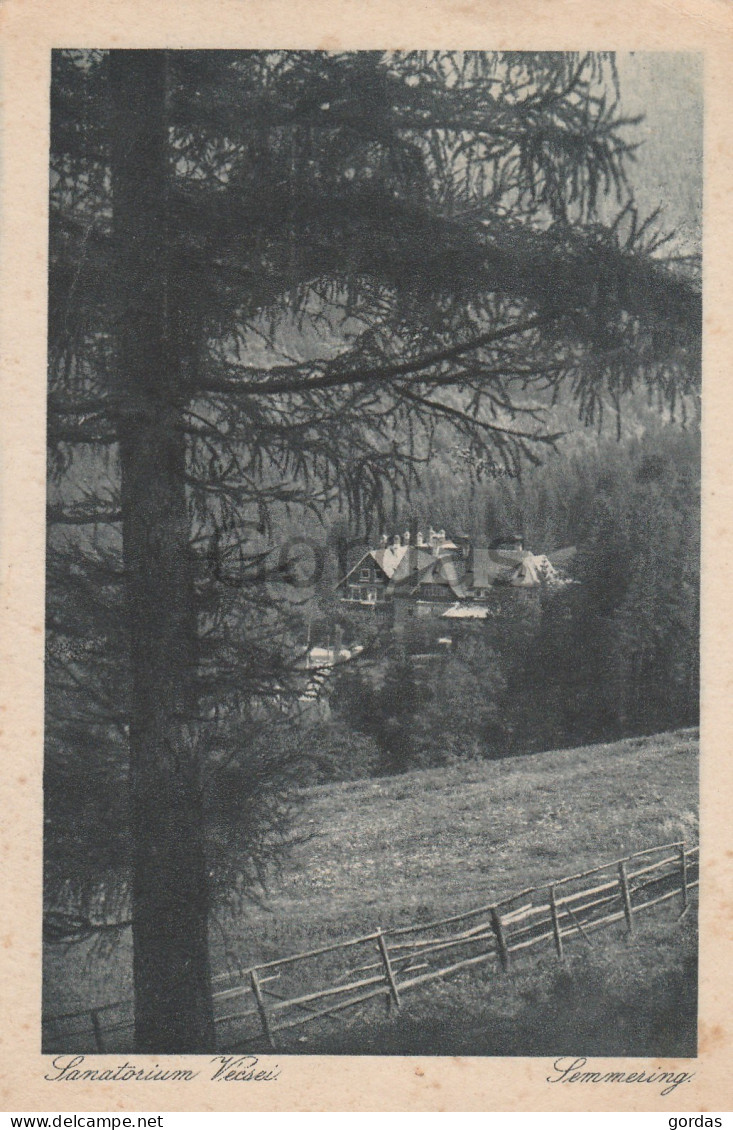 Austria - Semmering - Sanatorium Vecsei - Semmering