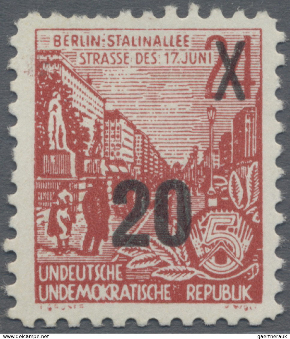 DDR - Propagandafälschungen: 20 Auf 24 Pf, Propagandafälschung Von MiNr. 439 Mit - Sonstige & Ohne Zuordnung