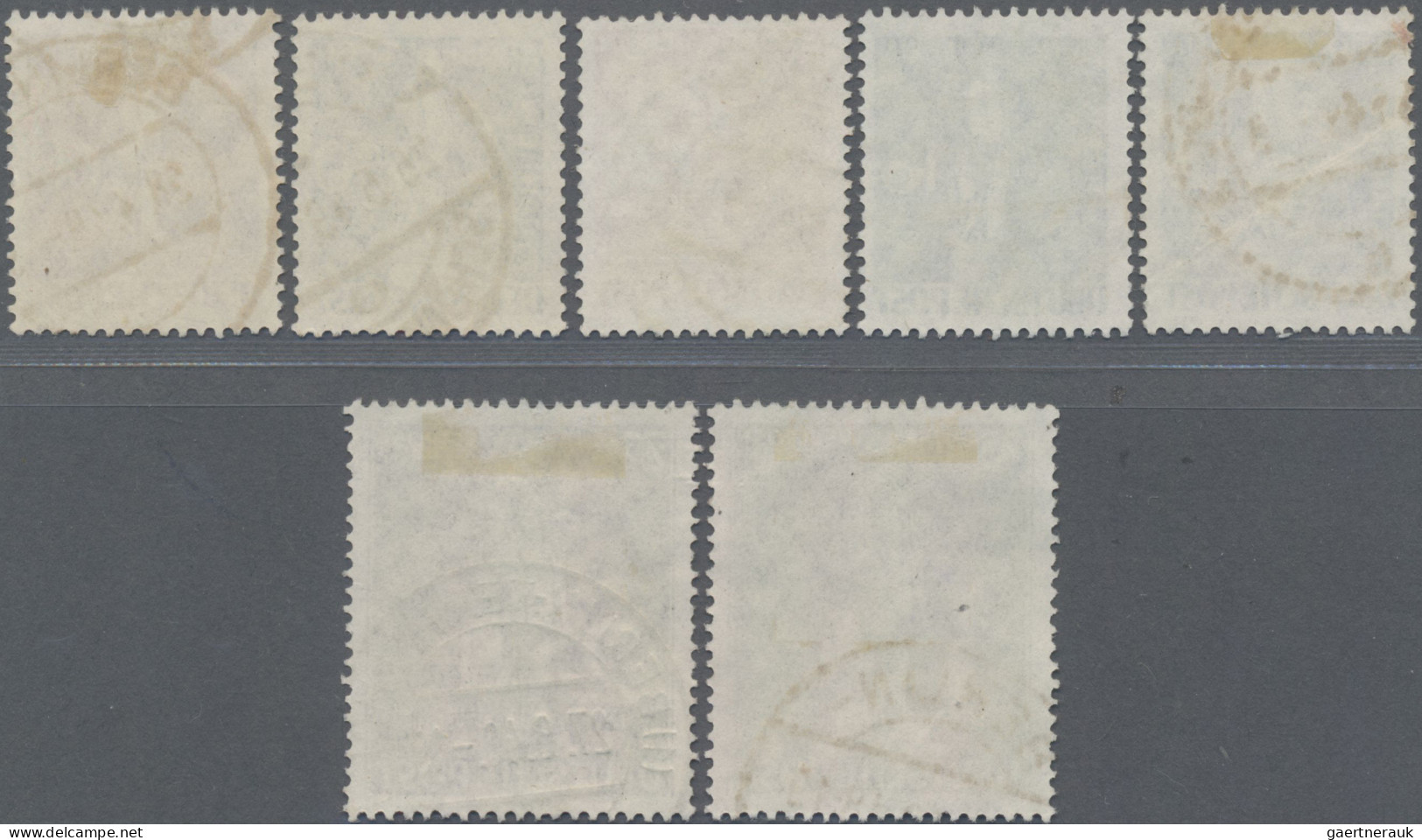 Berlin: 1949, Heinrich Von Stephan: 75 Jahre Weltpostverein, 7 Werte Sauber Rund - Used Stamps