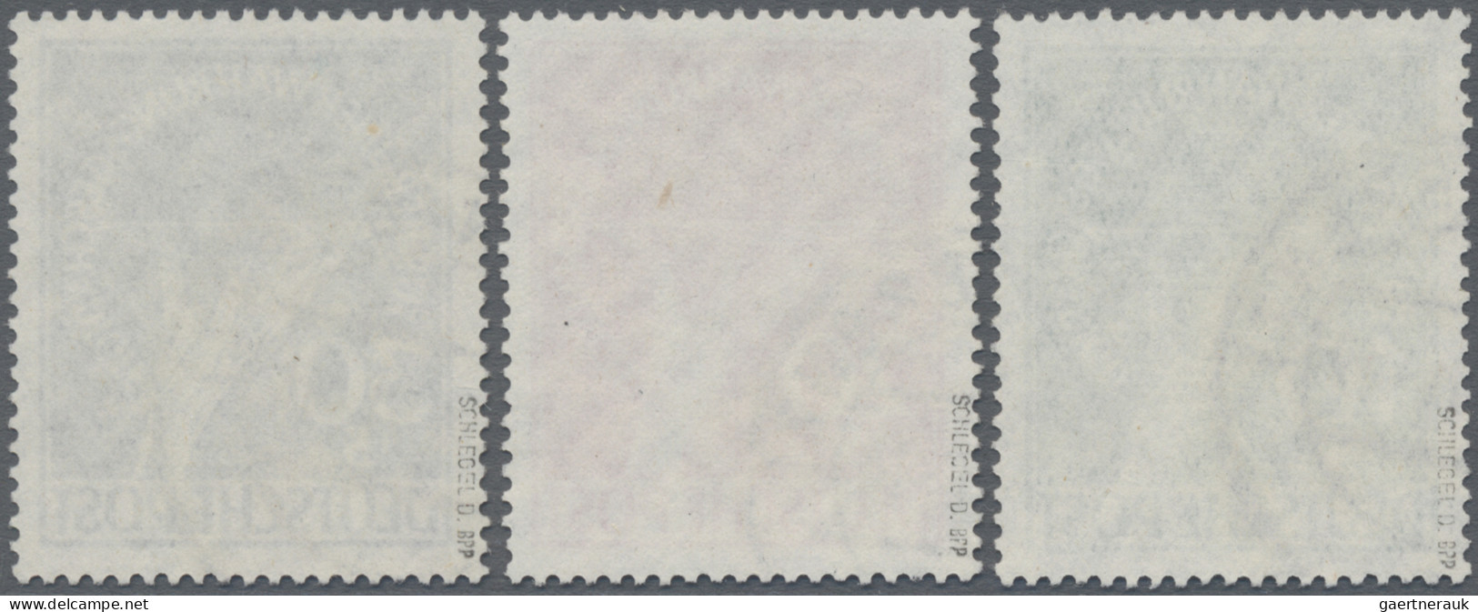 Berlin: 1949, 10 Pf. - 30 Pf. Währungsgeschädigte, Komplett, Gestempelt, Gepr. S - Used Stamps