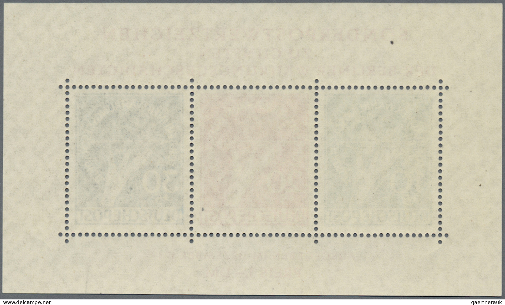 Berlin: 1949, Währungs-Block Postfrisch, Unsigniert, Leicht Bügig. (Mi. 950,- €) - Nuevos