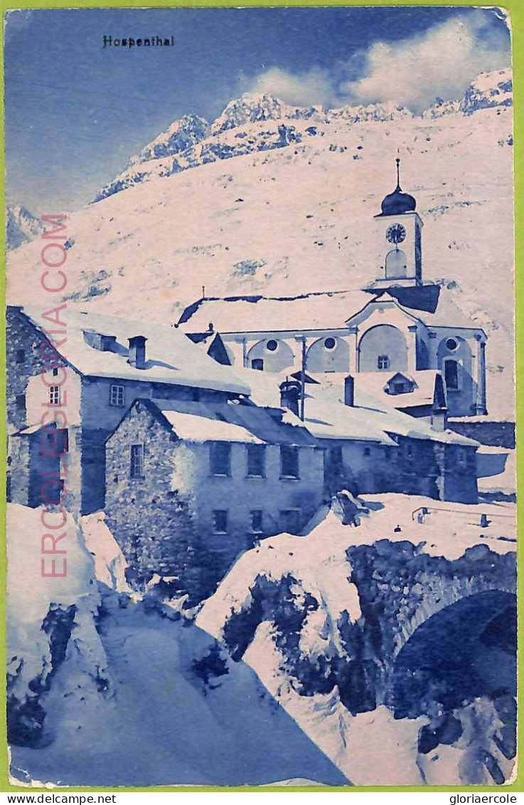 Ad5822 - SWITZERLAND Schweitz - Ansichtskarten VINTAGE POSTCARD-Hospenthal-1912 - Thal