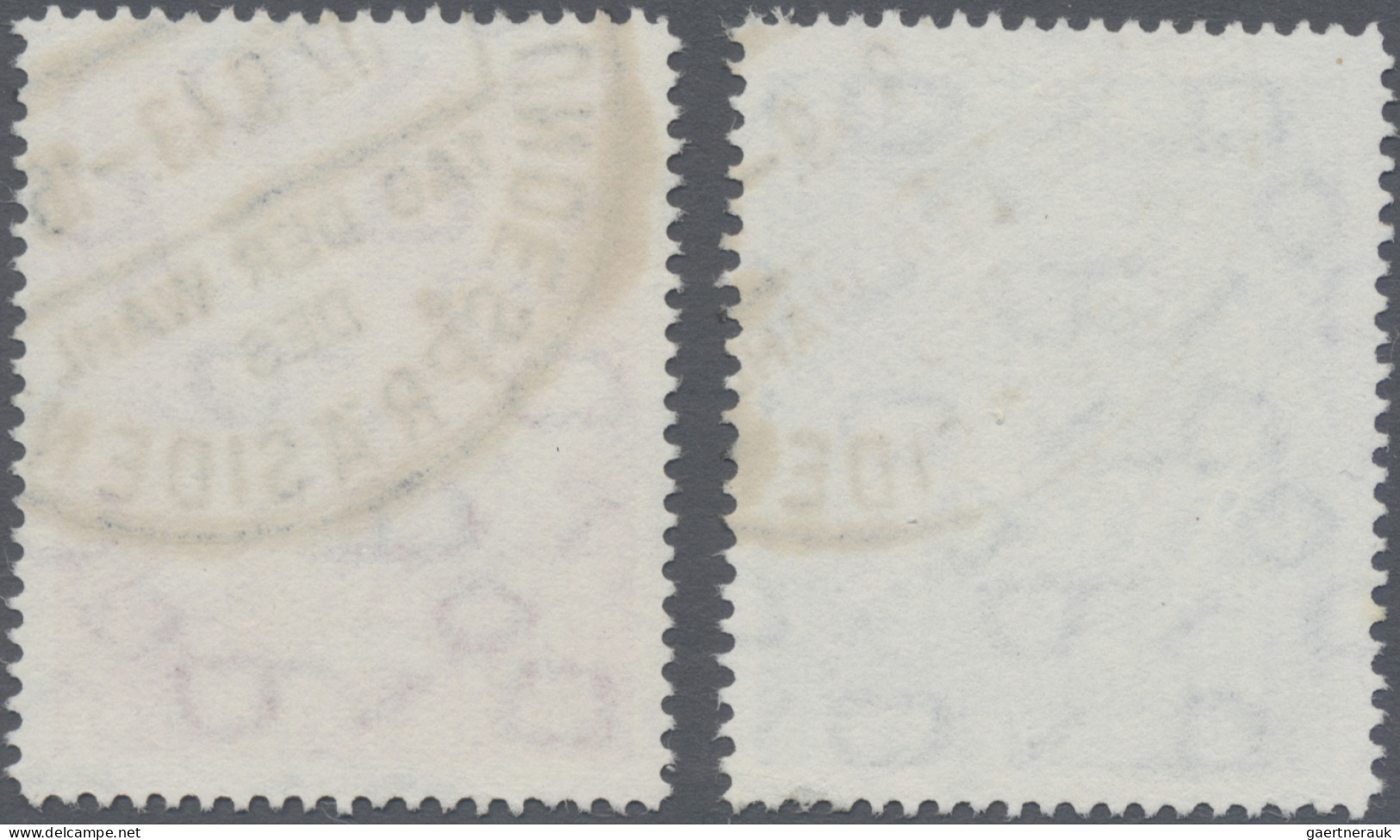 Bundesrepublik Deutschland: 1949, Bundestag 10 (Pf) Mit Plattenfehler: Gebrochen - Used Stamps