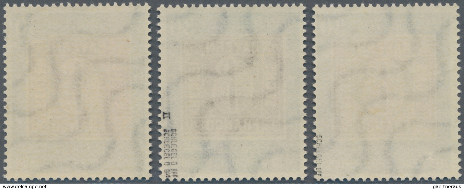 Bundesrepublik Deutschland: 1949, 30 Pfg. 100 Jahre Deutsche Briefmarken 3 Marke - Ongebruikt