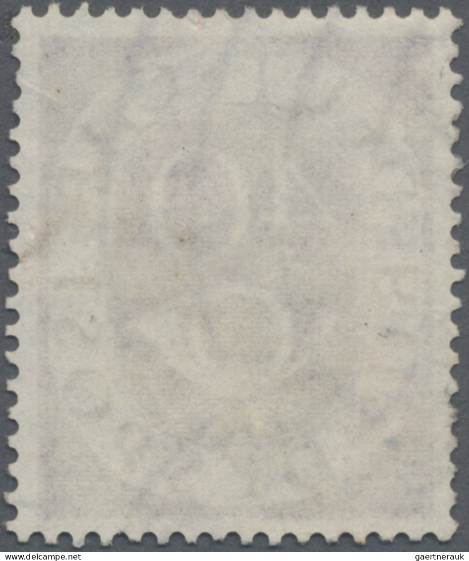 Bundesrepublik Deutschland: 1951, 40(Pf) Posthorn Mit Plattenfehler "zusätzliche - Used Stamps