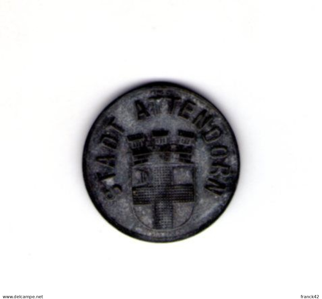 Stadt Attendorn. 10 Pfennig 1920 - Noodgeld