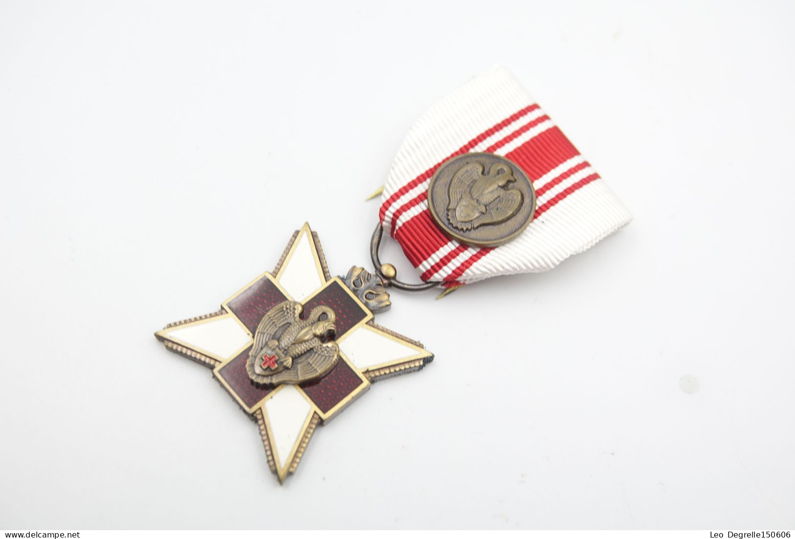 Militaria - MEDAL : Order Of The Belgian Red Cross Medal Medaille Derde Klasse - Bronze - Belgium - Otros & Sin Clasificación