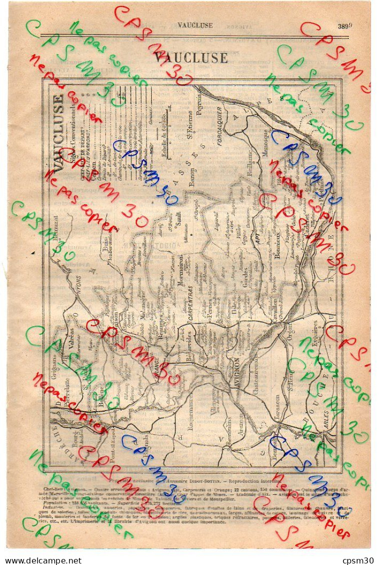 ANNUAIRE - 84 - Département Vaucluse - Année 1918 - édition Didot-Bottin - 25 Pages - Annuaires Téléphoniques