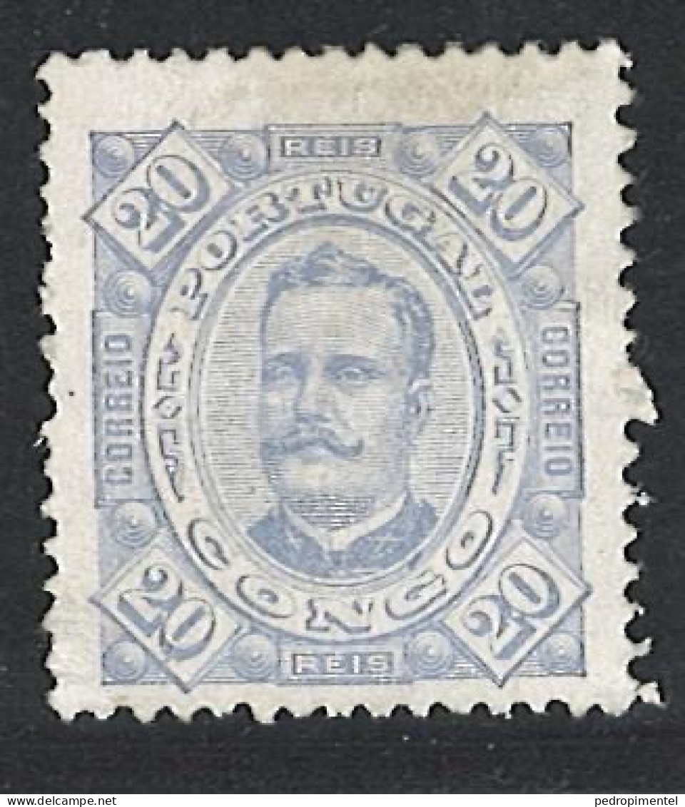 Portugal Congo 1894 "D. Carlos I" Condition MH NG Mundifil #5 - Portuguese Congo