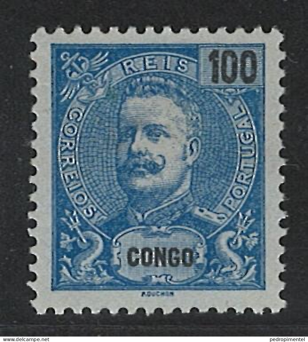 Portugal Congo 1898-1901 "D. Carlos I" Condition MH NG Mundifil #23 - Congo Portugais