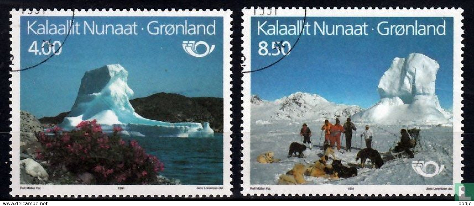 Groenland Norden 1991 Gestempeld - Gebraucht