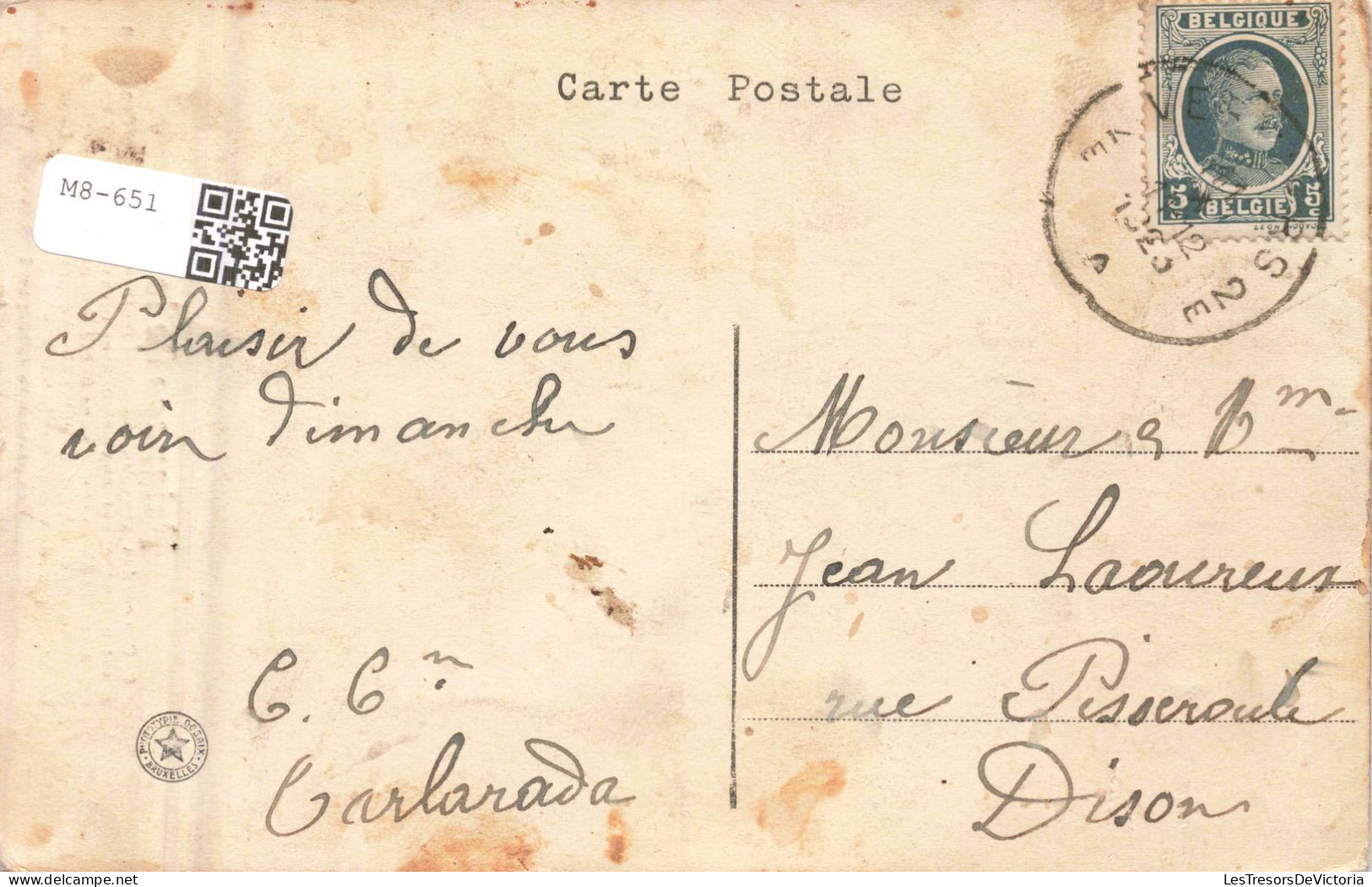 METIERS - Peignage De Laine - Carte Postale Ancienne - Industry