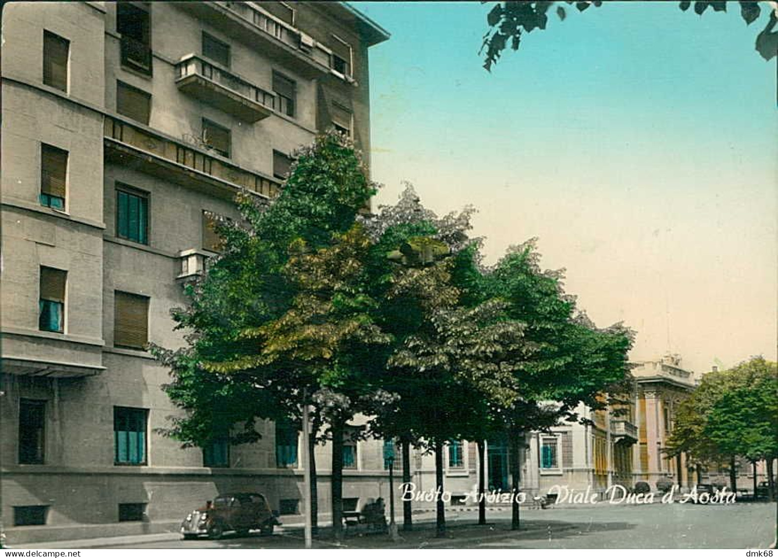 BUSTO ARSIZIO - VIALE DUCA D'AOSTA - EDIZIONE I.G.A.P. - SPEDITA 1954 (18188) - Busto Arsizio