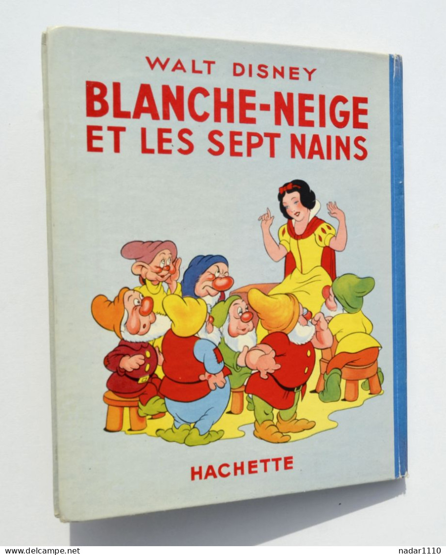 Enfantina / Blanche-Neige et les septs nains - Walt Disney - Hachette, EO 1938