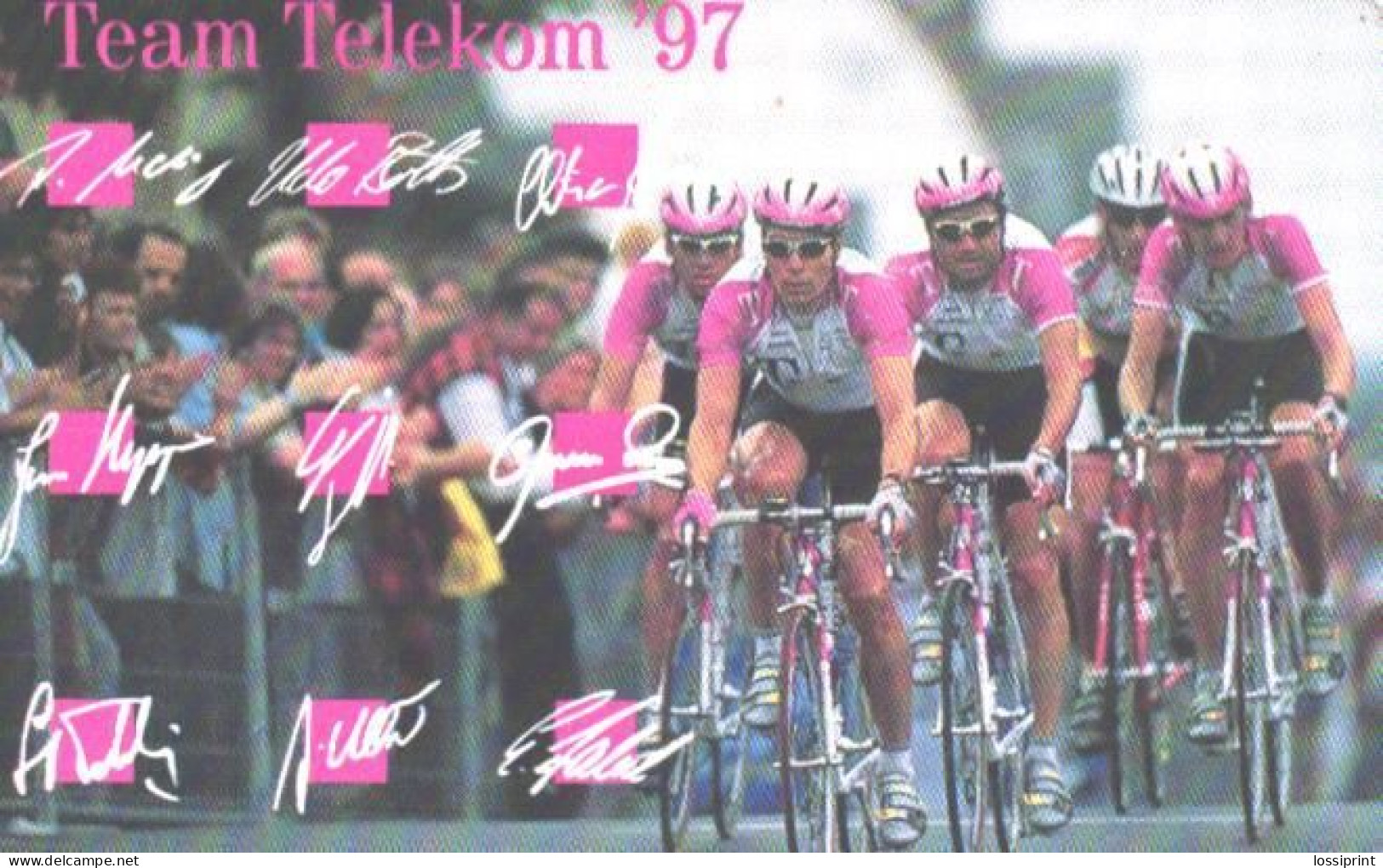 Germany:Used Phonecard, T, 12 DEM, Tour De France 1997, Bicycles - Sri Lanka (Ceylon)