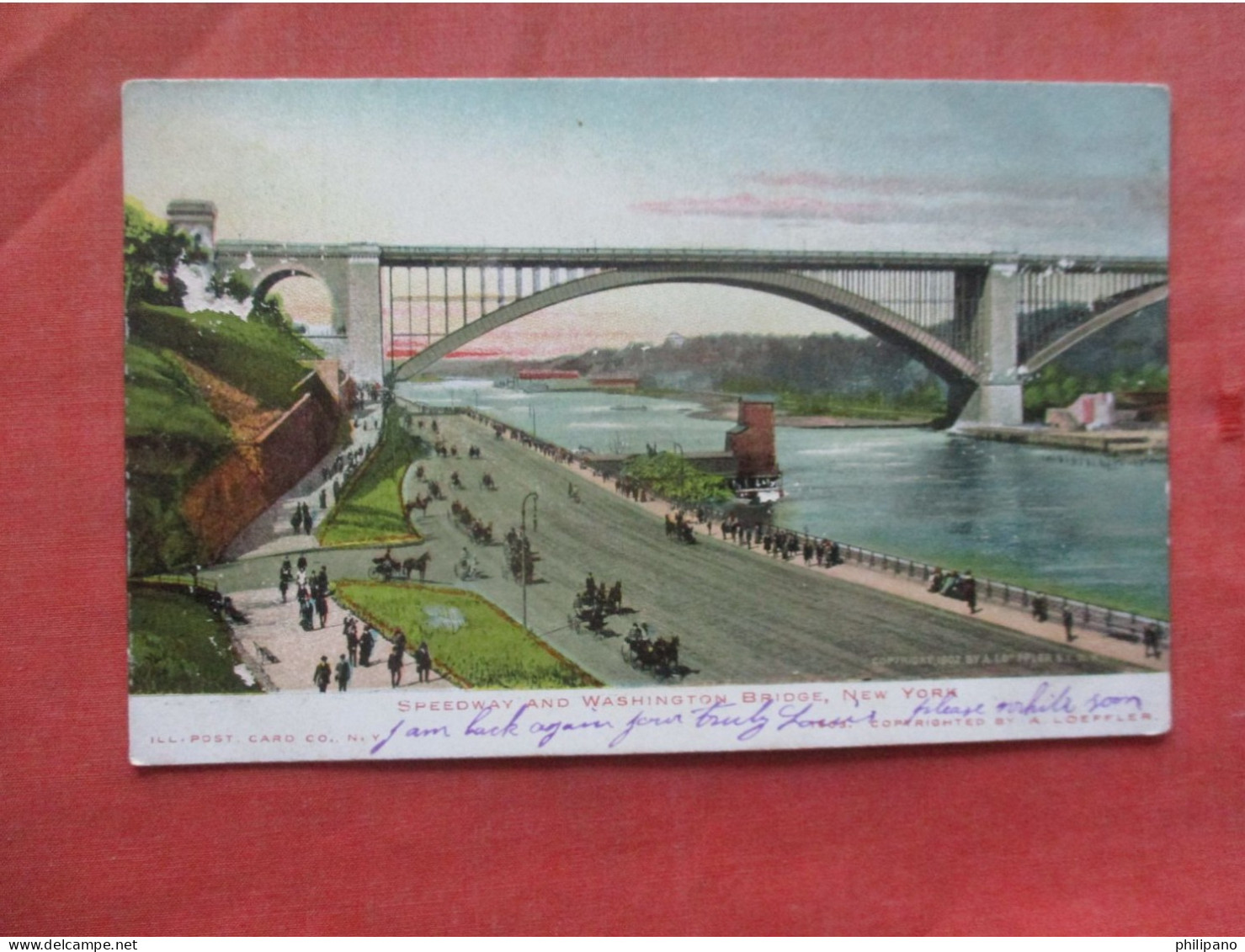 Speedway & Washington Bridge.    New York City  New York  Ref 6185 - Manhattan