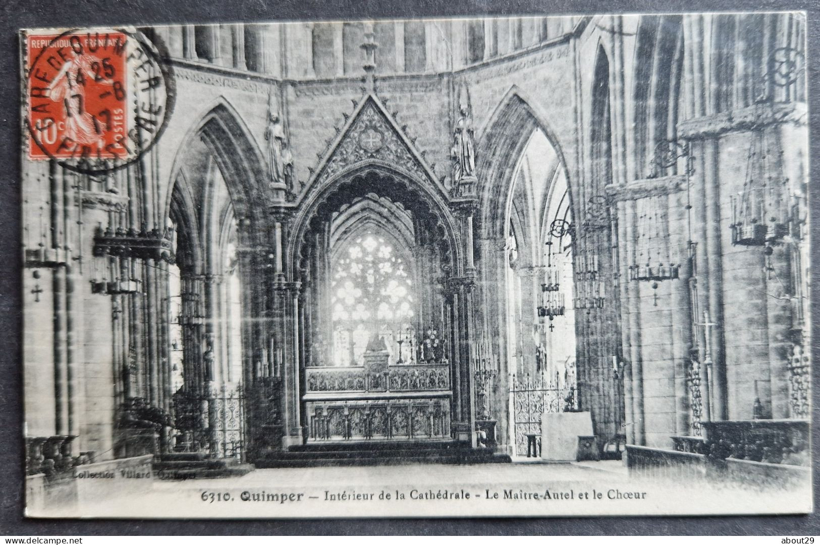 CPA 29 QUIMPER - Intérieur De La Cathédrale - Le Maître-Autel Et Le Chœur - Edit. Villard 6310 - Réf. S 252 - Quimper